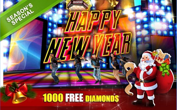 Happy New Year has its own video game, How cool is that!