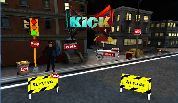 Kick has its own video game, How cool is that!