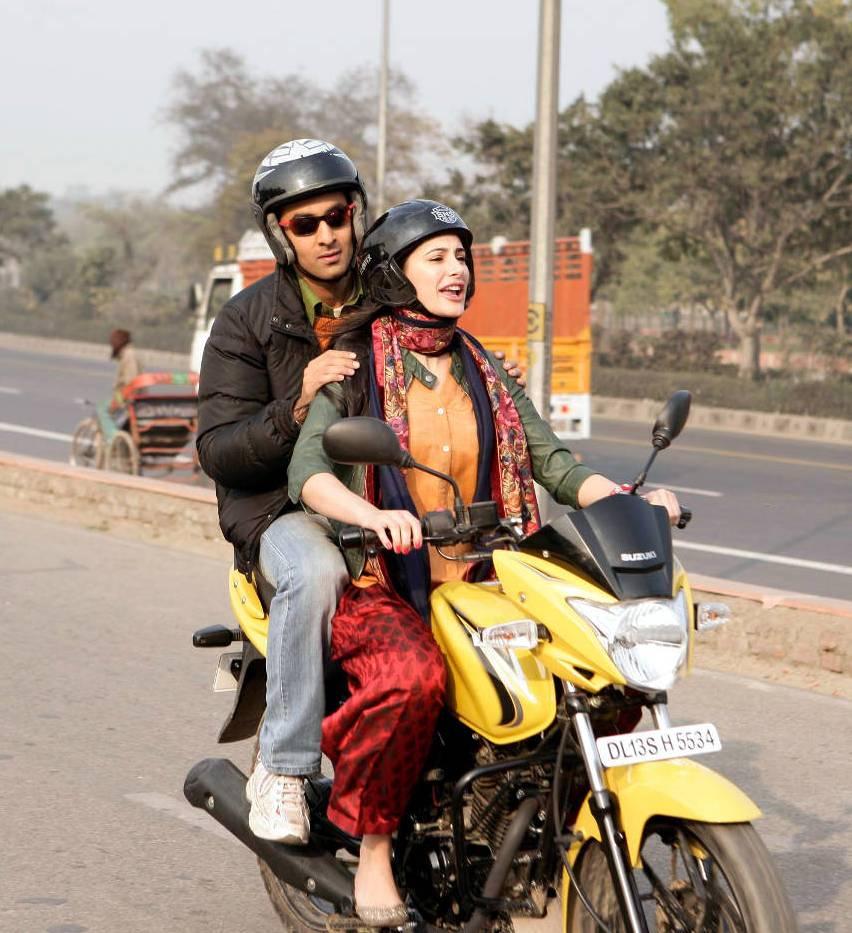 Nargis Fakhri rode bike in films
