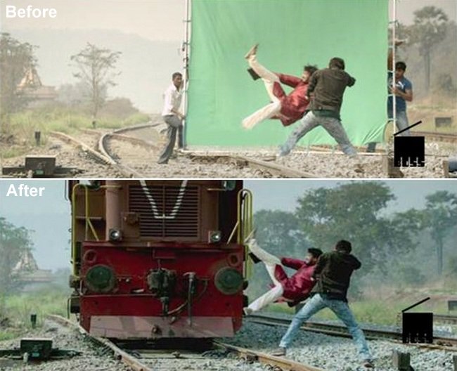Once Upon A Time In Mumbai VFX Shots