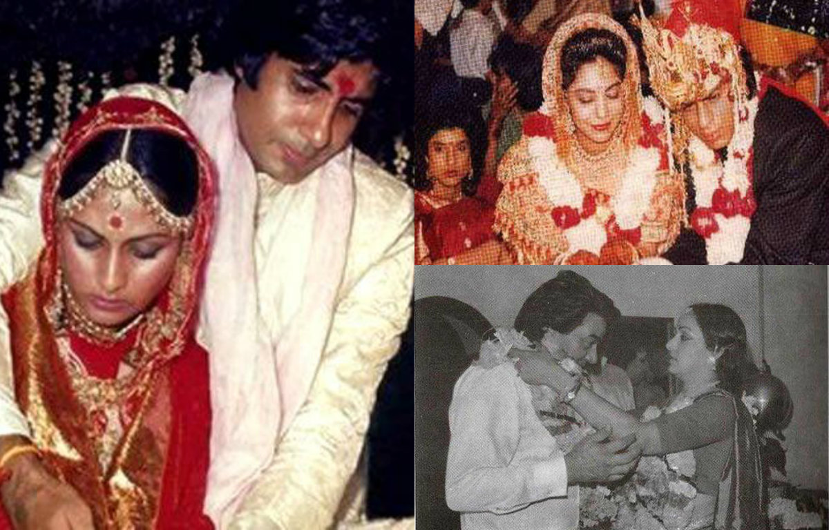 When Bollywood actors tied the knot