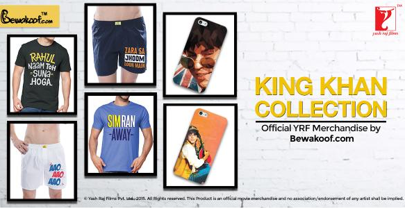 Merchandise on Shah Rukh Khan's films launched