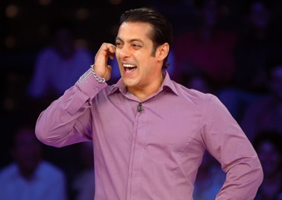 Salman Khan laughing