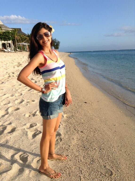 Shilpa Shetty at vacation