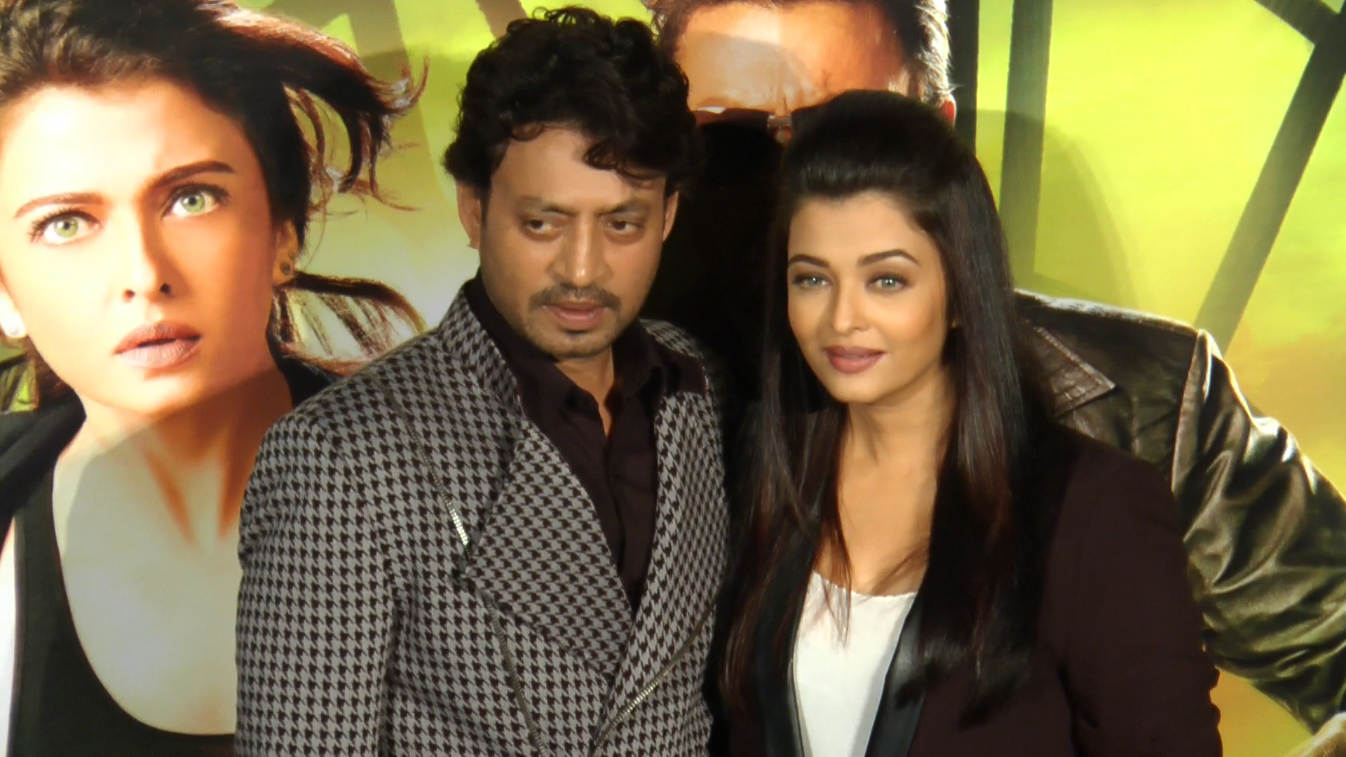 Aishwarya Rai Bachchan & Irrfan Khan