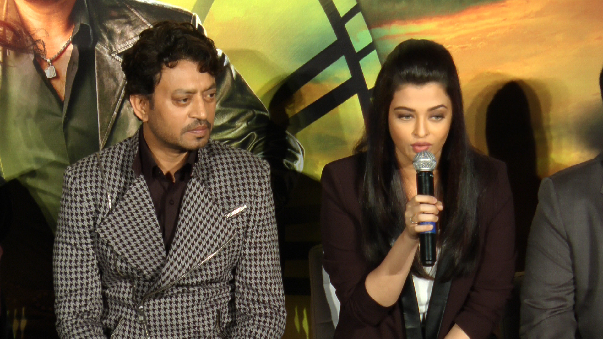 Aishwarya Rai Bachchan & Irrfan Khan