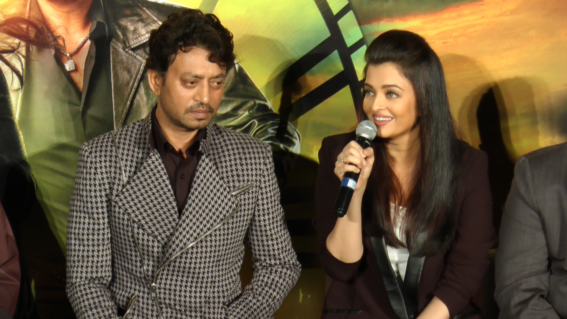 Aishwarya Rai Bachchan & Irrfan Khan