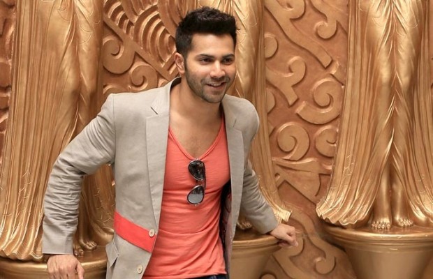 Varun Dhawan smiling