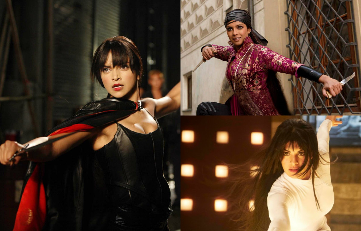 Bollywood actresses turned into an action girl.