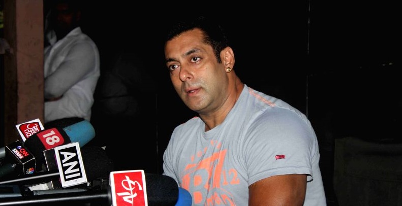 Salman Khan at a media event