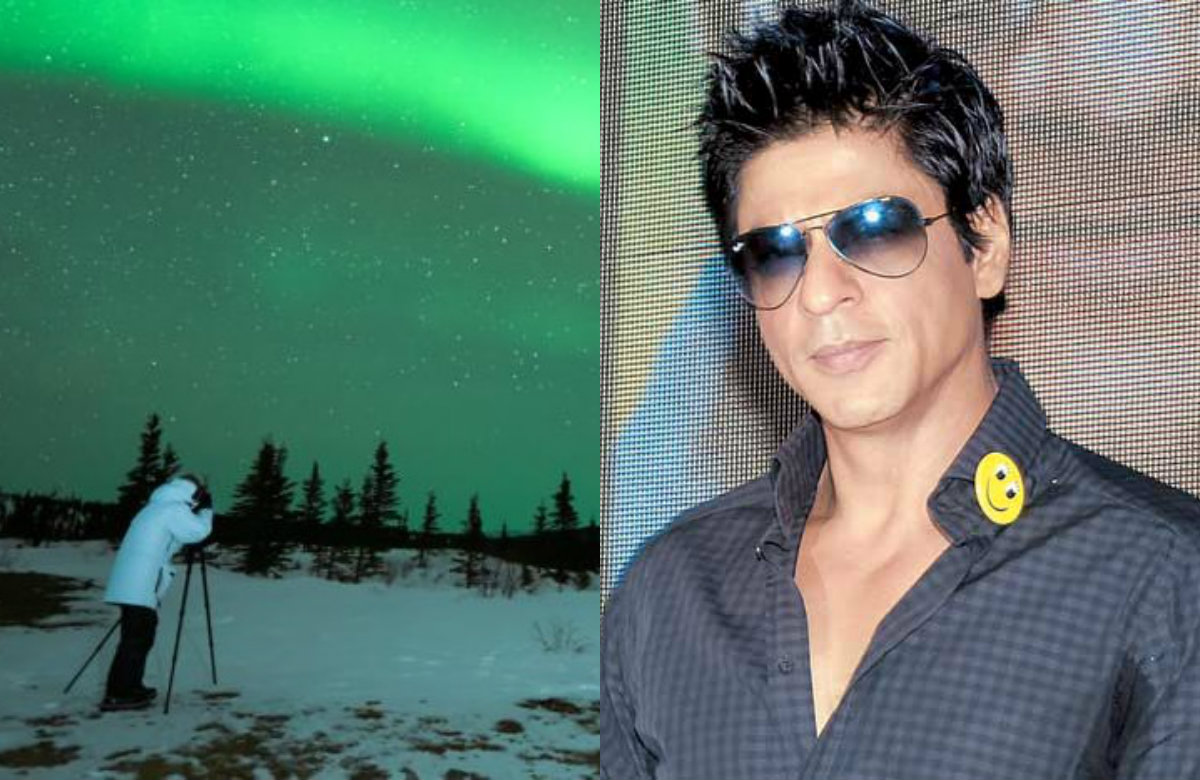 Shah Rukh Khan Aurora Borealis
