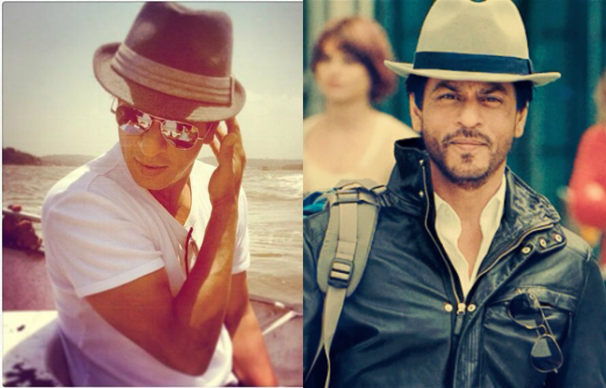 Shah Rukh Khan in hat