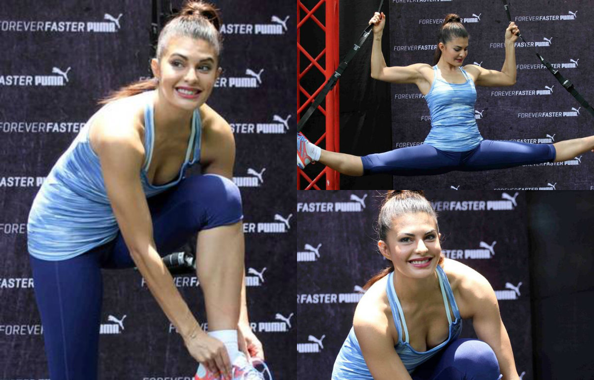 Check out these 10 astounding working out pictures of Jacqueline Fernandez