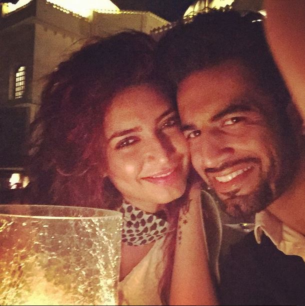 Adorable pictures of Upen Patel and Karishma Tanna.