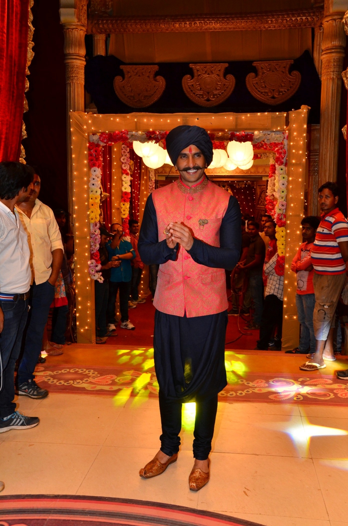 Ranveer Singh having fun on the sets of Udaan