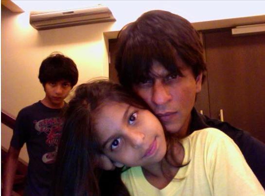 Shah Rukh Khan with kids