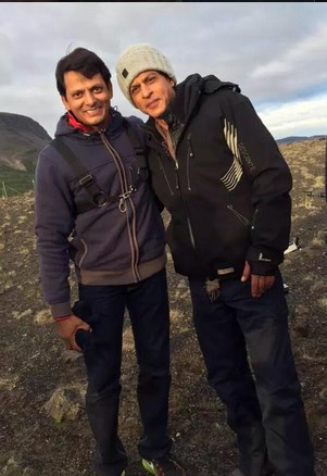 Behind the scenes- 'Dilwale' team in Iceland.