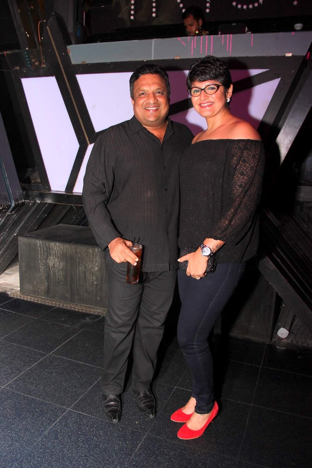 Sanjay Gupta with Anu Gupta