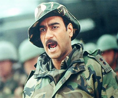 Ajay Devgn as Army officer