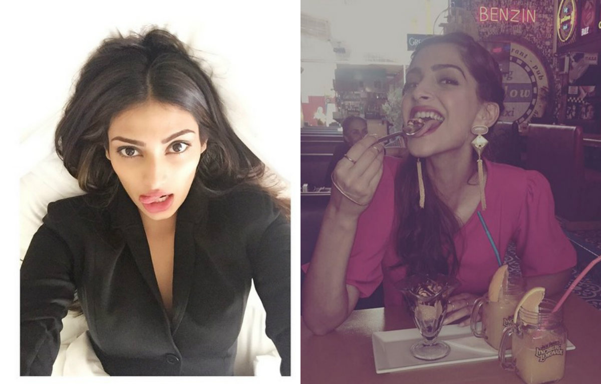 Athiya Shetty and Sonam Kapoor