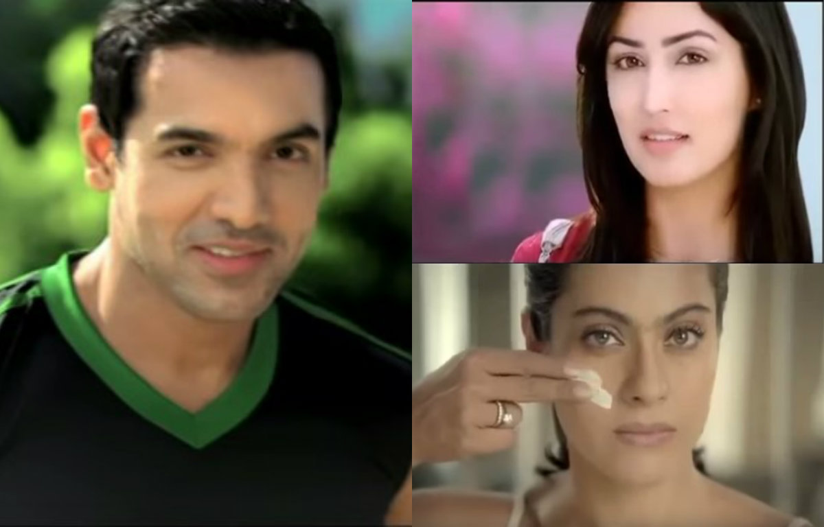 Bollywood Celebrities have promoted fairness products