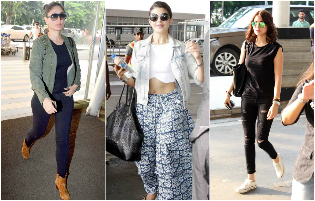 Bollywood airport styles