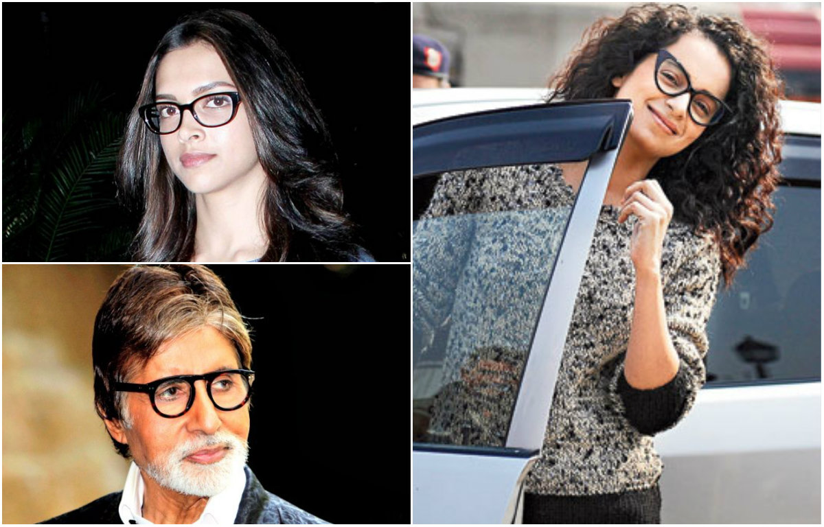 Bollywood celebs and glasses