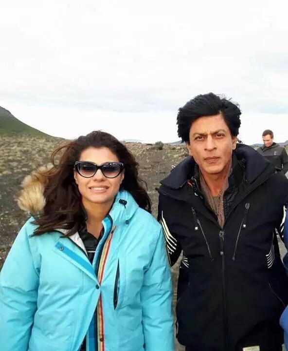 Behind the scenes- 'Dilwale' team in Iceland.