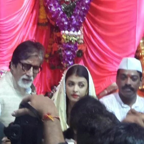 Amitabh Bachchan with daughter-in-law