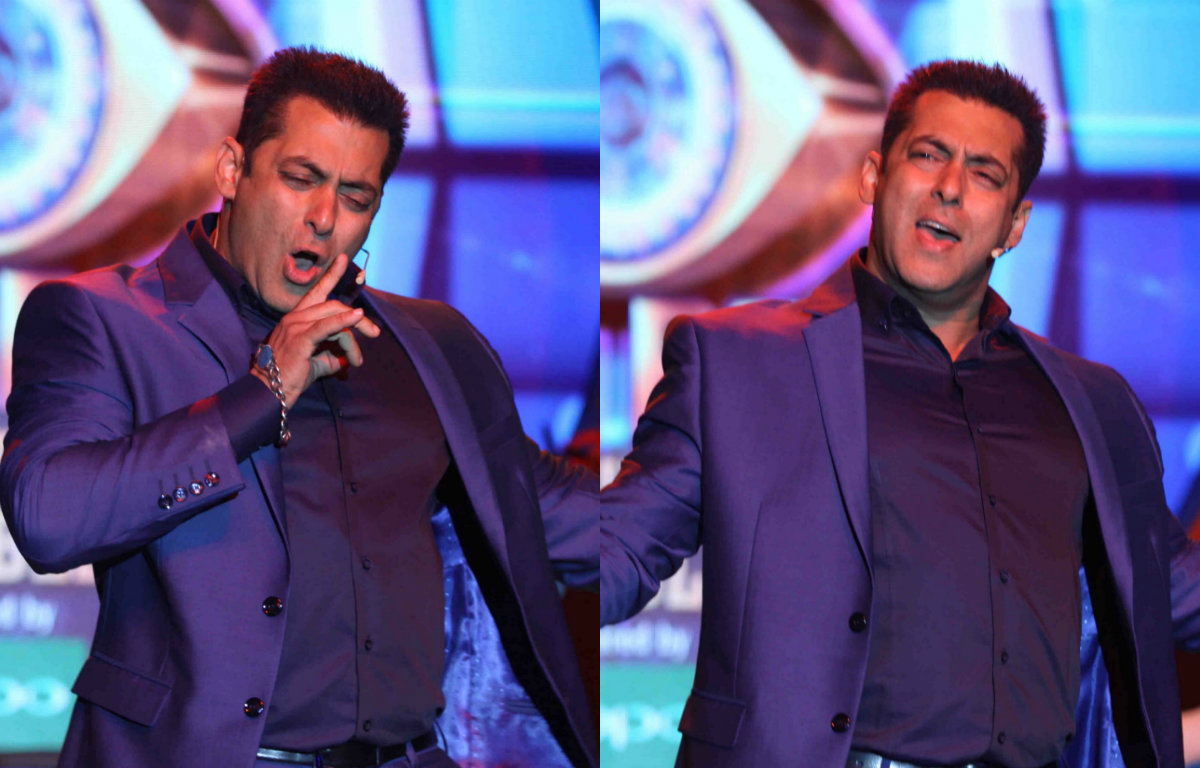 Salman Khan during the launch of reality show Bigg Boss 9