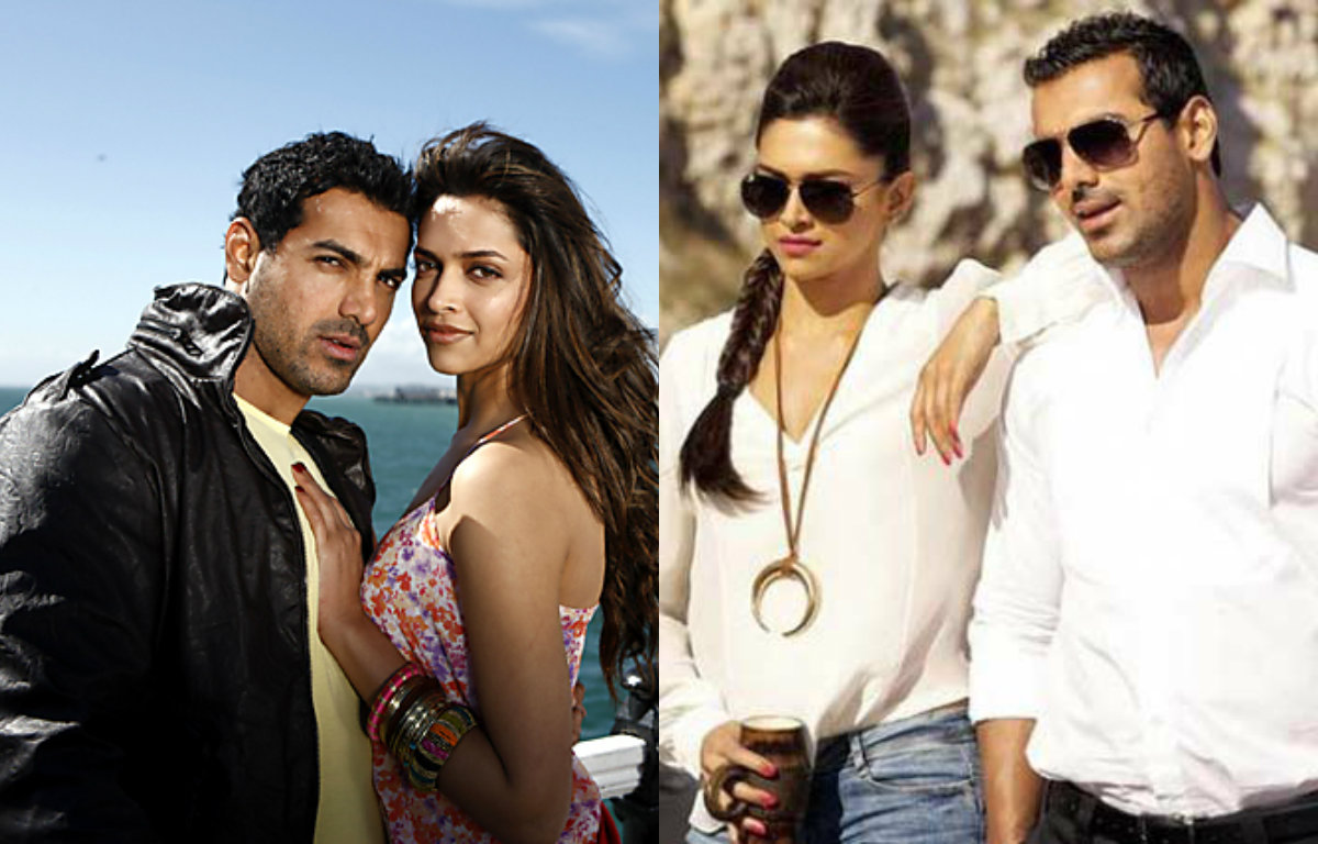 John Abraham and Deepika Padukone