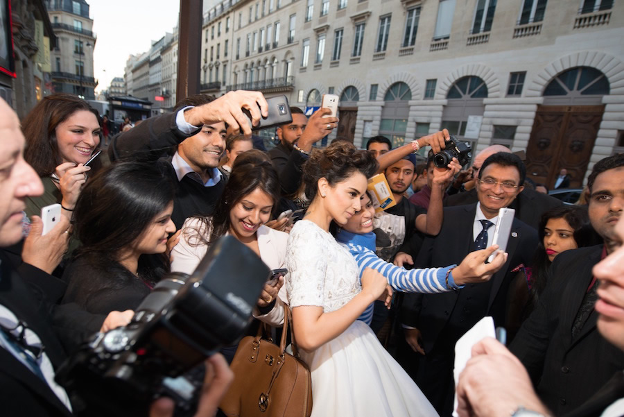 Kangana Ranaut in Paris