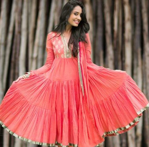 Lisa Haydon in a Punjabi dress.