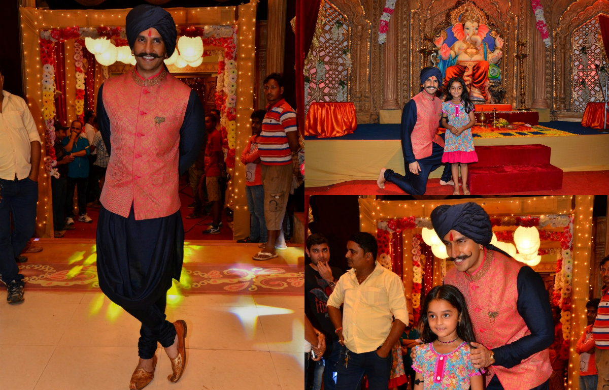 Ranveer Singh having fun on the sets of Udaan