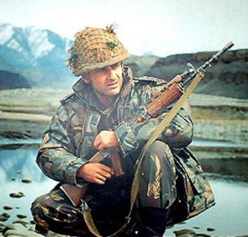 Saif Ali Khan as Army officer