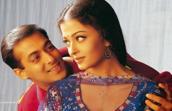 Adorable picture of the ‘Most Loved’ on-screen couple Salman Khan and Aishwarya Rai.