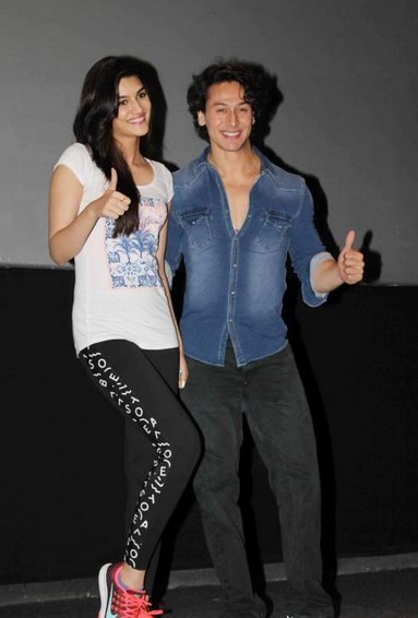 Tiger Shroff and Kriti Sanon share an amazing on-screen chemistry.