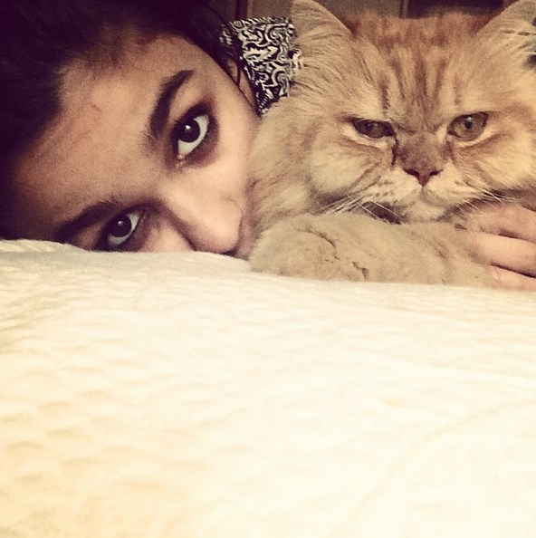 Alia Bhatt's adorable selfie with her pet pal.