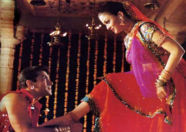 Adorable picture of the ‘Most Loved’ on-screen couple Salman Khan and Aishwarya Rai.