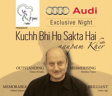 Anupam Kher's play on his own life