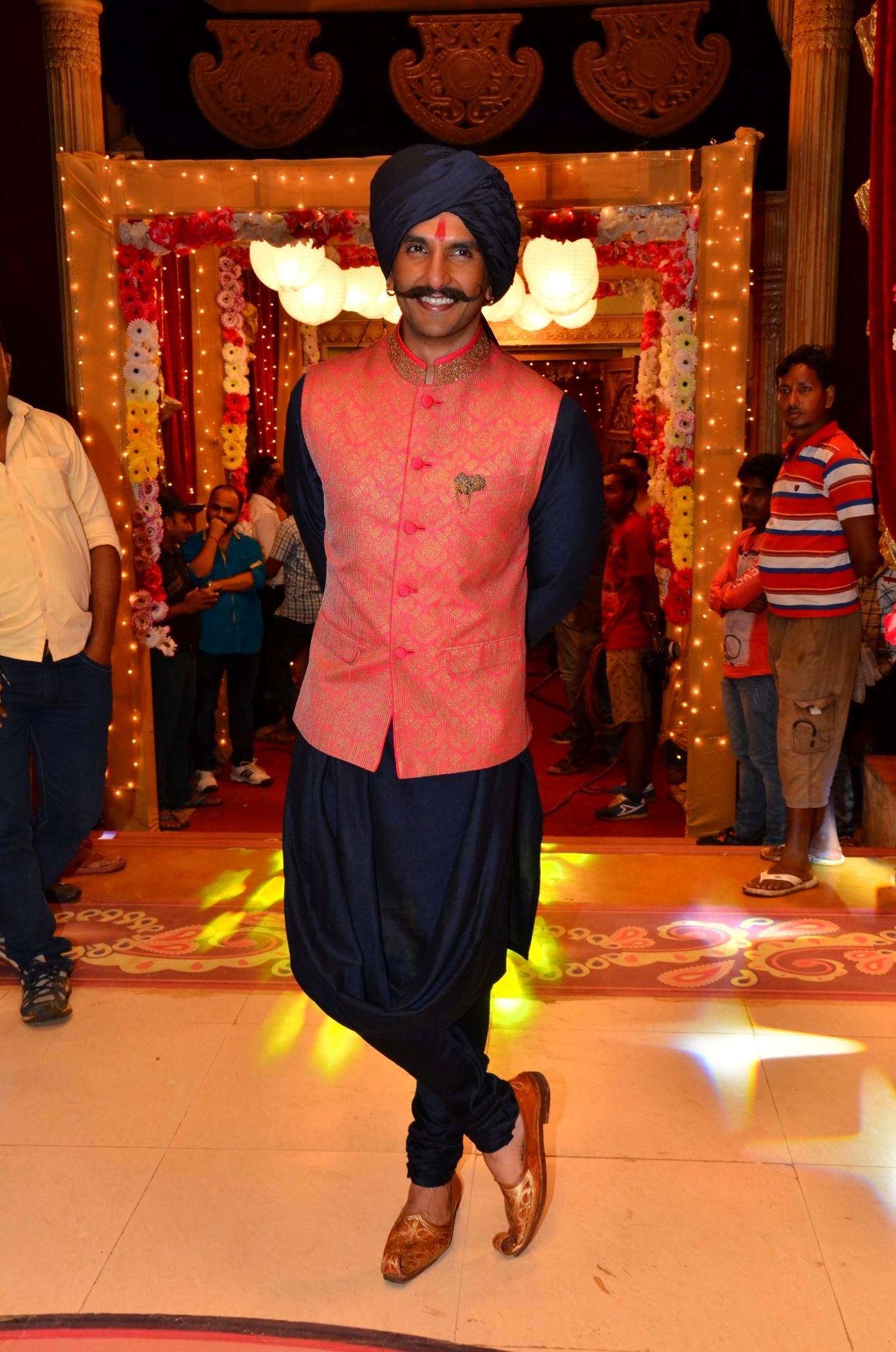 Ranveer Singh having fun on the sets of Udaan