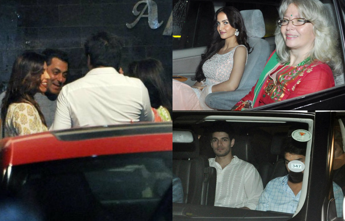 Bollywood stars spotted at Salman Khan's Ganesh Chaturthi celebrations