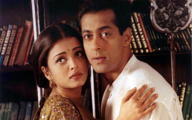 Adorable picture of the ‘Most Loved’ on-screen couple Salman Khan and Aishwarya Rai.