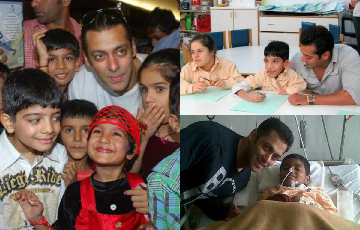 20 Pictures of Salman Khan which prove that he is the 'Real Life' hero