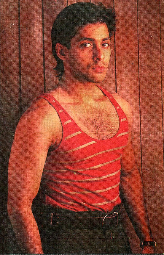 Salman Khan's vintage picture.