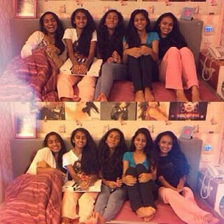 Suhana Khan with her girl gang.