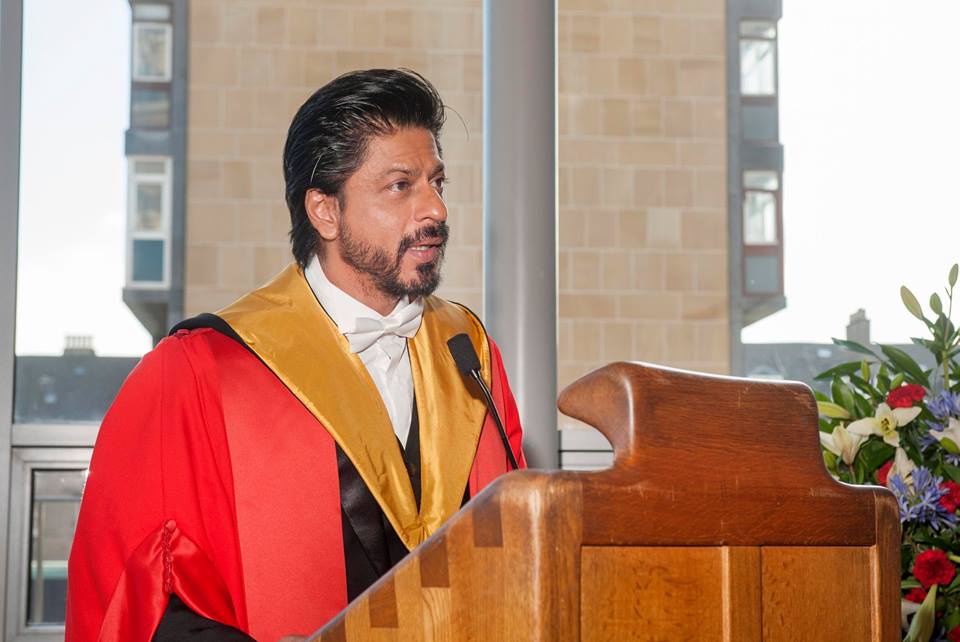 Shah Rukh Khan at University of Edinburgh