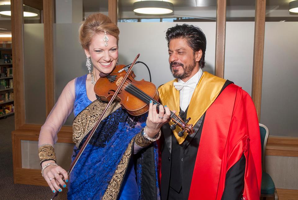 Shah Rukh Khan at University of Edinburgh