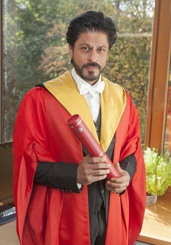 Shah Rukh Khan at University of Edinburgh