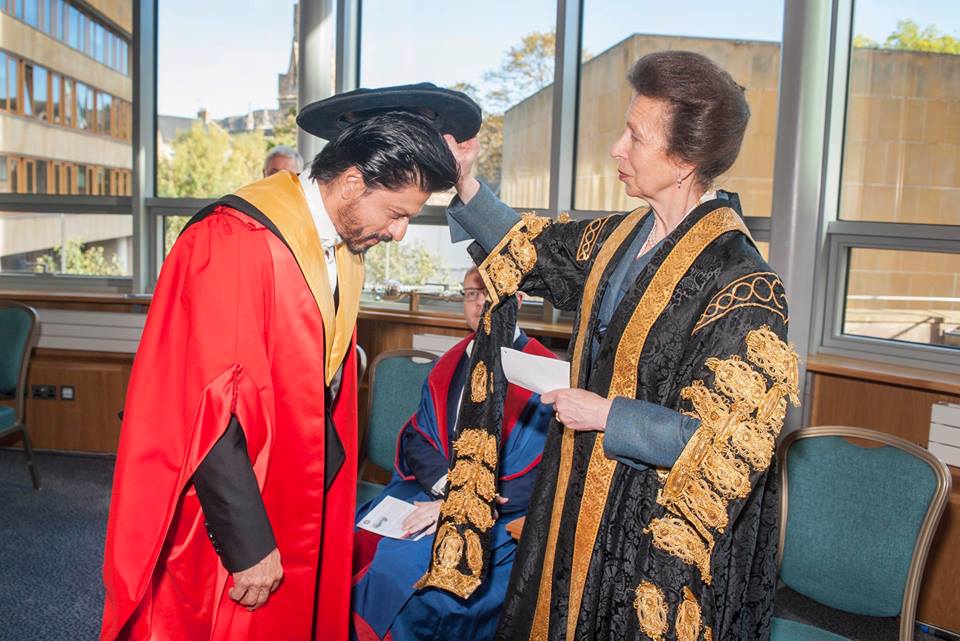 Shah Rukh Khan at University of Edinburgh